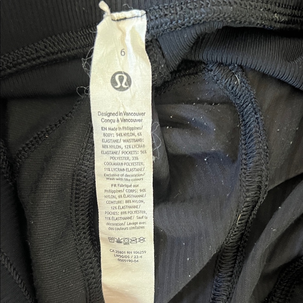 Lululemon Black Dance Studio Pant - Picture 6 of 7